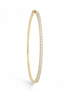 Diamond Bangle 1.16ct in 18ct Rose Gold