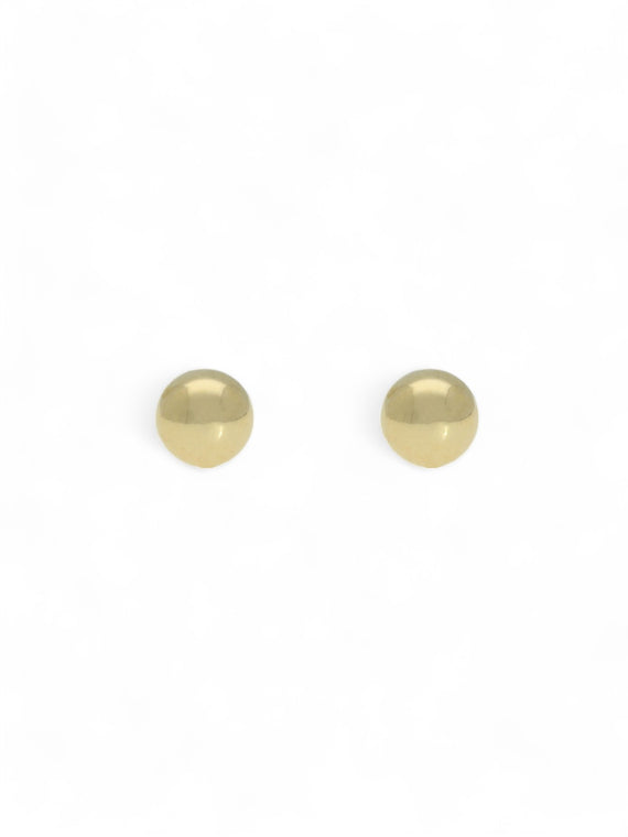 Ball Stud Earrings 4mm in 9ct Yellow Gold
