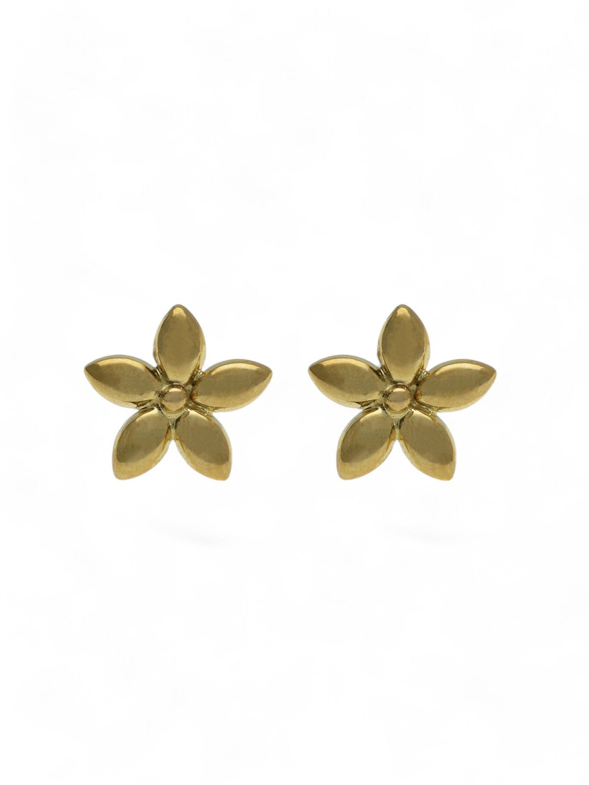 Daisy Stud Earrings 9mm in 9ct Yellow Gold