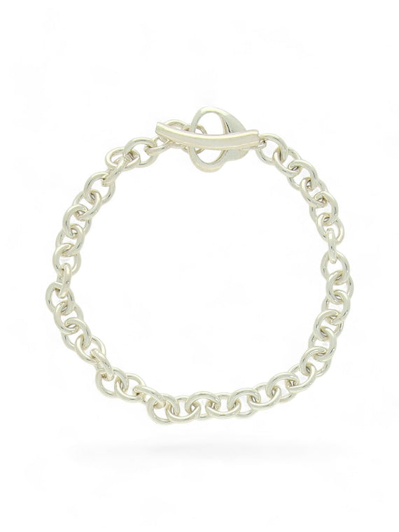 Trace Chain Bracelet in Silver