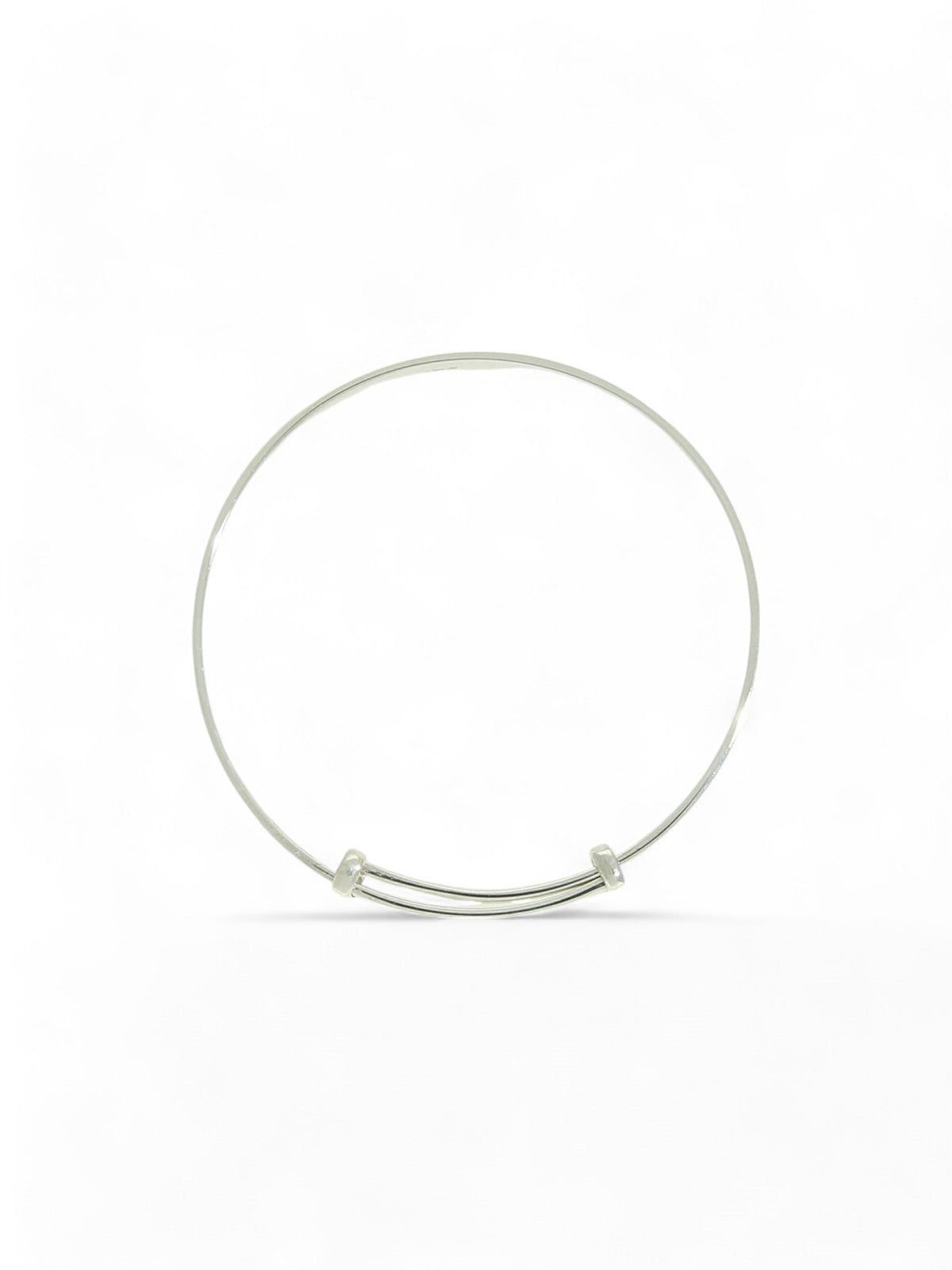 Child's Plain Bangle in Silver