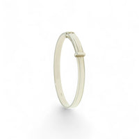 Child's Plain Bangle in Silver