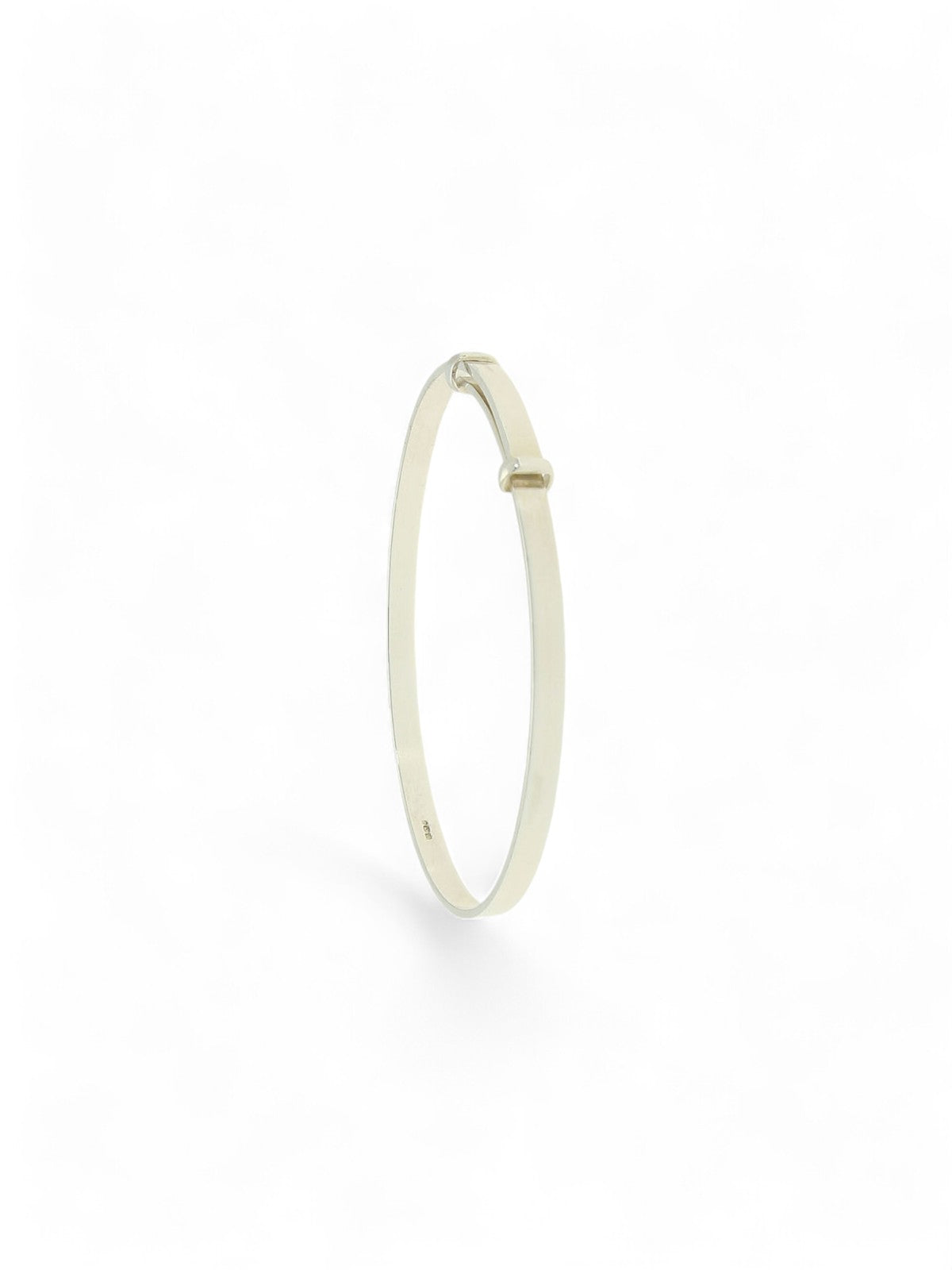 Maids Plain Bangle in Silver