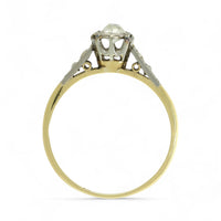 Pre Owned Diamond Ring in 18ct Yellow & White Gold