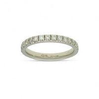 Pre Owned Diamond Eternity Ring in Palladium