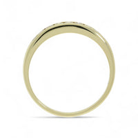 Pre Owned Diamond Half Eternity Ring in 14ct Yellow Gold