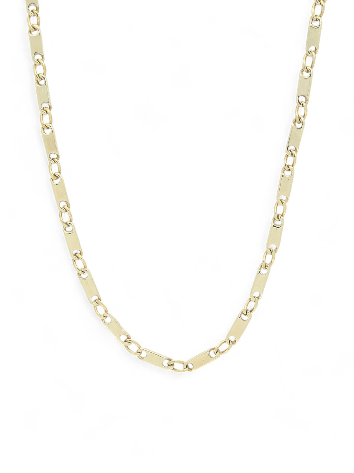 Pre Owned Link Necklace in 9ct Yellow Gold