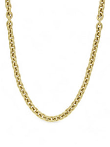 Pre Owned Belcher Chain in 18ct Yellow Gold