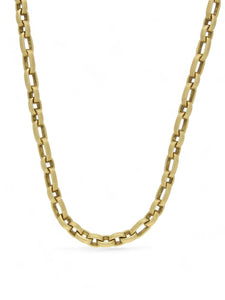 Pre Owned Belcher Chain in 18ct Yellow Gold