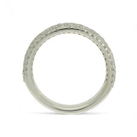 Pre Owned Diamond Eternity Ring in Platinum