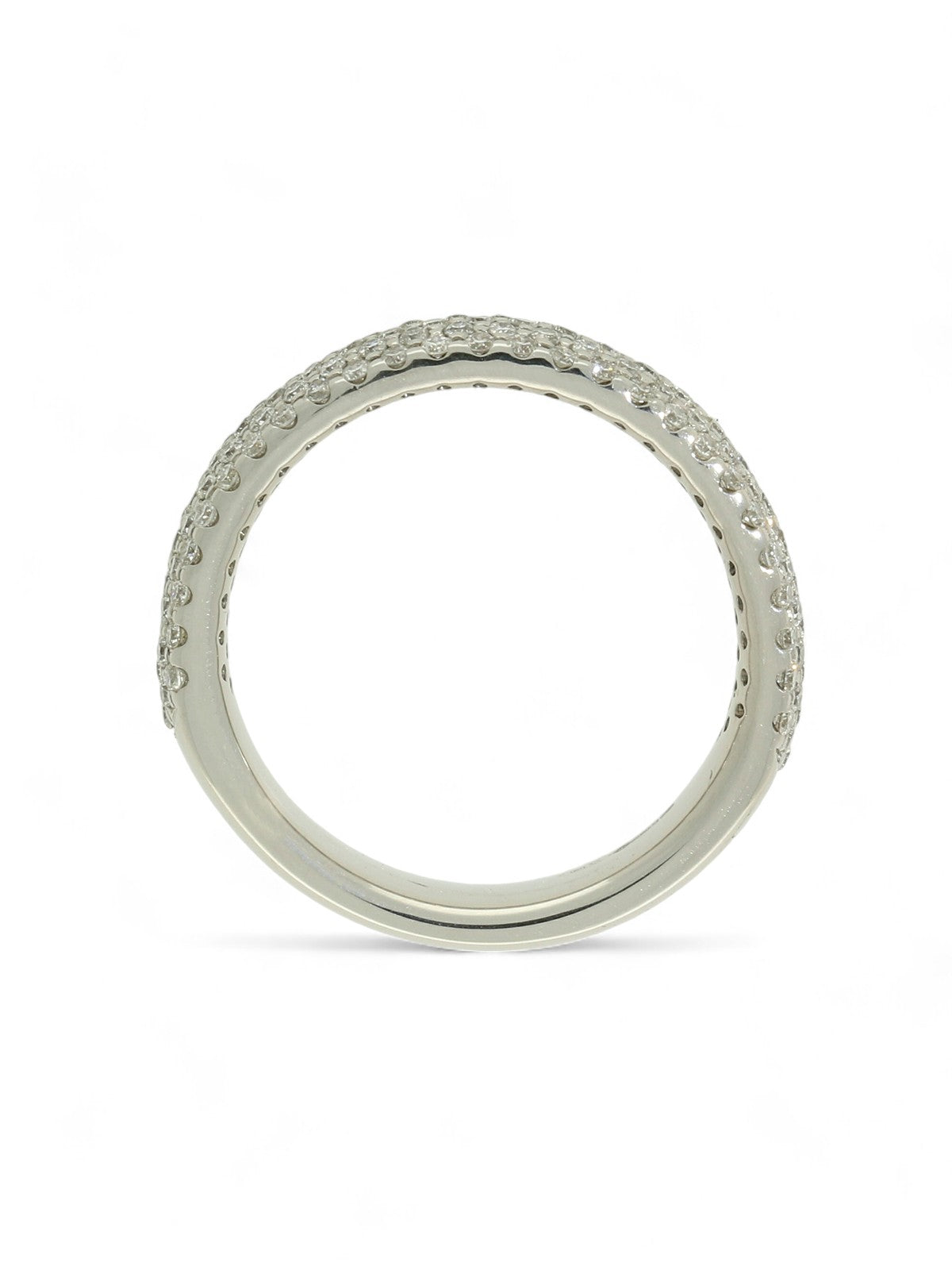 Pre Owned Diamond Eternity Ring in Platinum