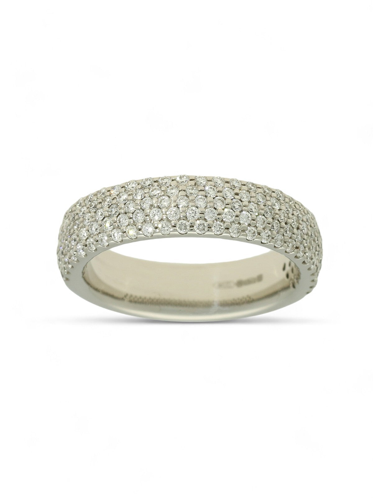 Pre Owned Diamond Eternity Ring in Platinum