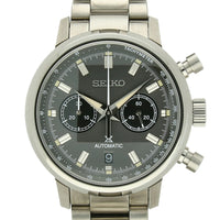 Pre Owned Seiko Prospex Speedtimer 1964 Chronograph Re-Creation Steel Automatic 42.5mm Watch on Bracelet