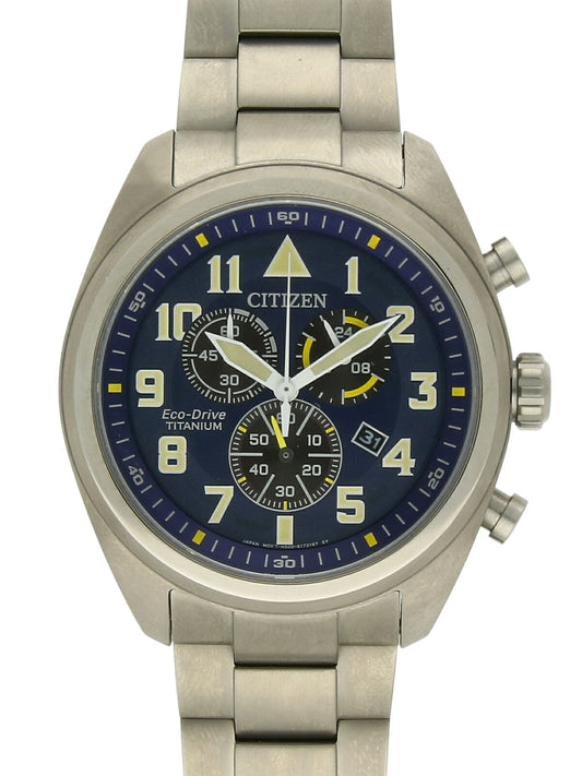 Second Hand Citizen Eco-Drive Super Titanium™ Chronograph Watch