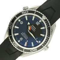 Pre Owned Omega Planet Ocean Seamaster 007 Limited Edition Steel Automatic 45mm Watch on Rubber Strap