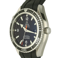 Pre Owned Omega Planet Ocean Seamaster 007 Limited Edition Steel Automatic 45mm Watch on Rubber Strap