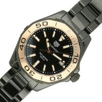 Pre Owned TAG Heuer Aquaracer Black Ceramic Quartz 35mm Watch on Bracelet