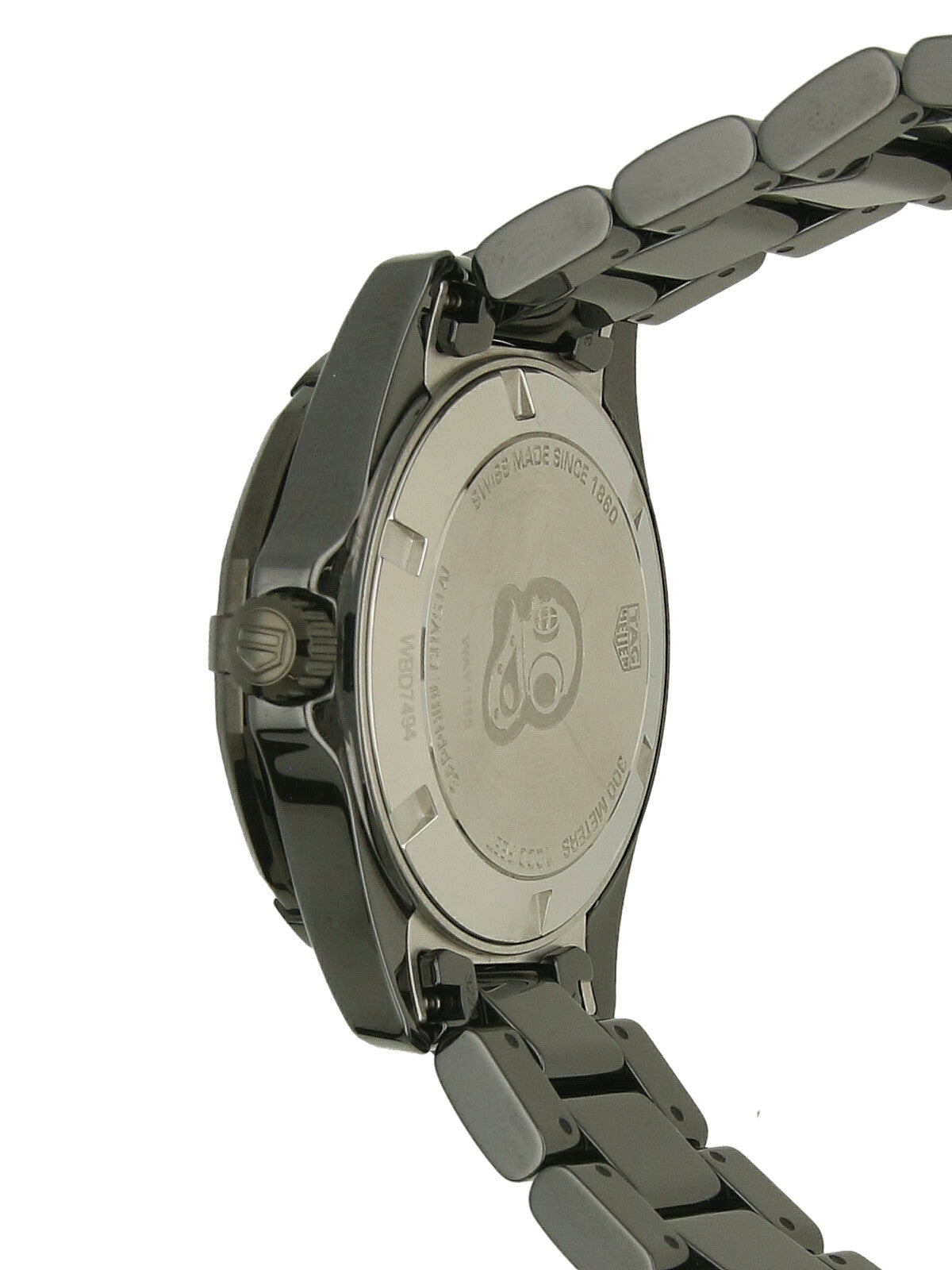 Pre Owned TAG Heuer Aquaracer Black Ceramic Quartz 35mm Watch on Bracelet