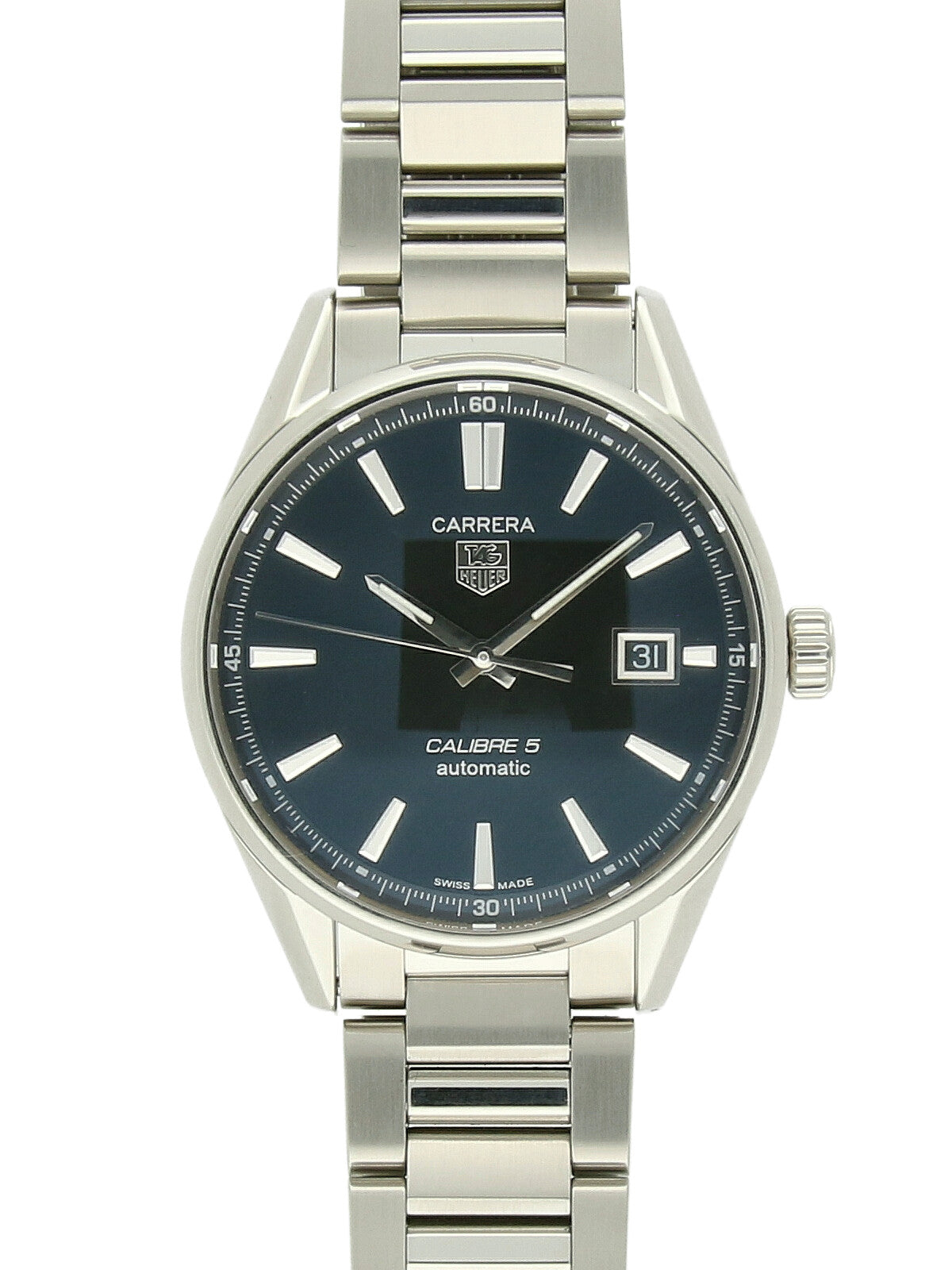 Pre Owned TAG Heuer Carrera Steel Automatic 38mm Watch on Bracelet