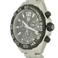Pre Owned TAG Heuer Formula 1 Chronograph Steel Quartz 41mm Watch on Bracelet