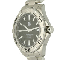 Pre Owned TAG Heuer Aquaracer Calibre 5 Automatic Watch 40mm on Steel Bracelet