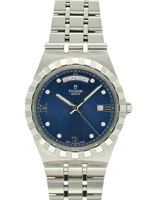 Pre Owned TUDOR Royal Steel Automatic 41mm Watch on Bracelet