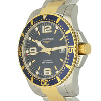 Pre Owned Longines Hydro Conquest Steel & Yellow Gold PVD Automatic 41mm Watch on Bracelet