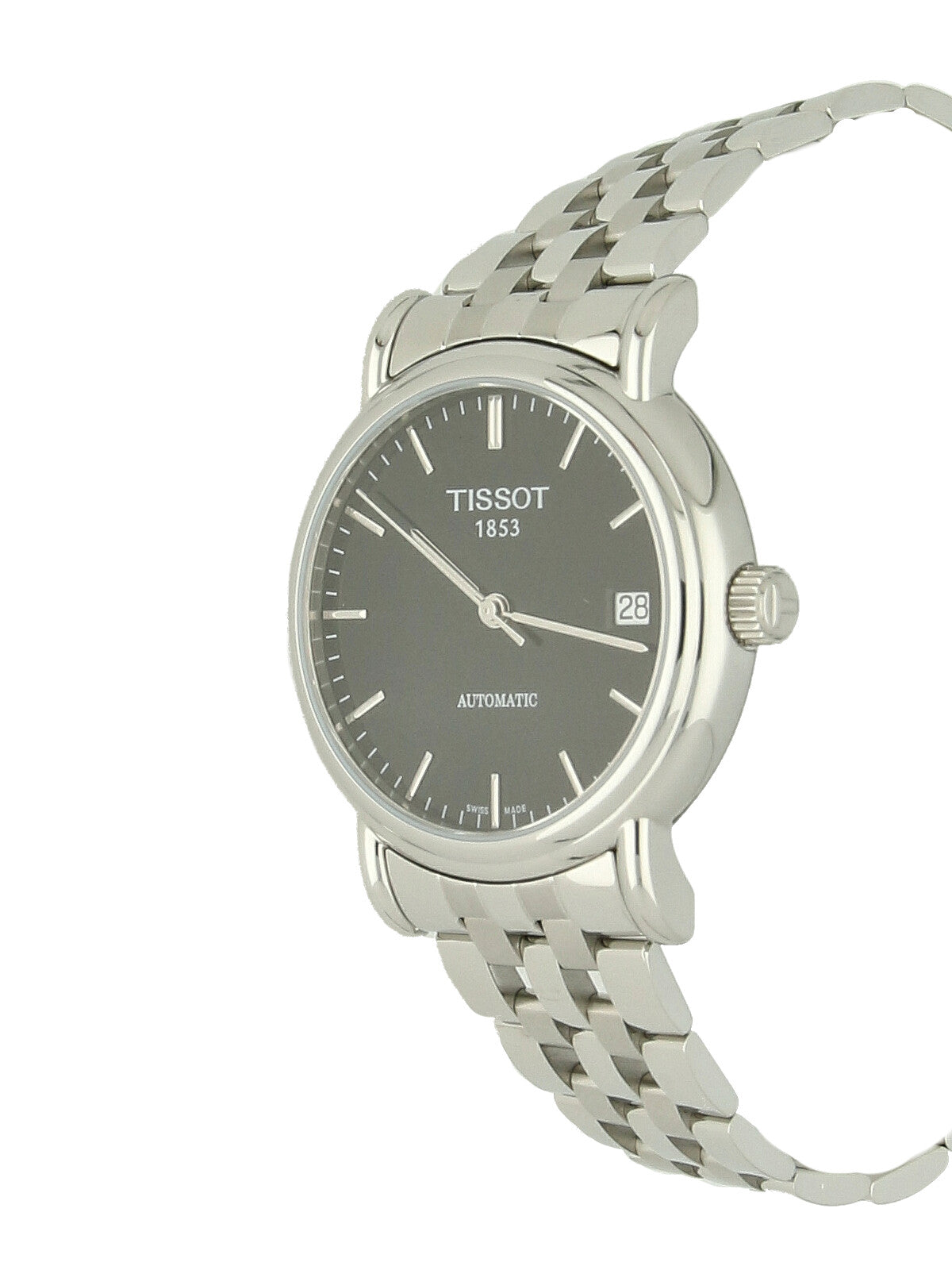 Pre Owned Tissot Tradition Steel Automatic Watch on Bracelet