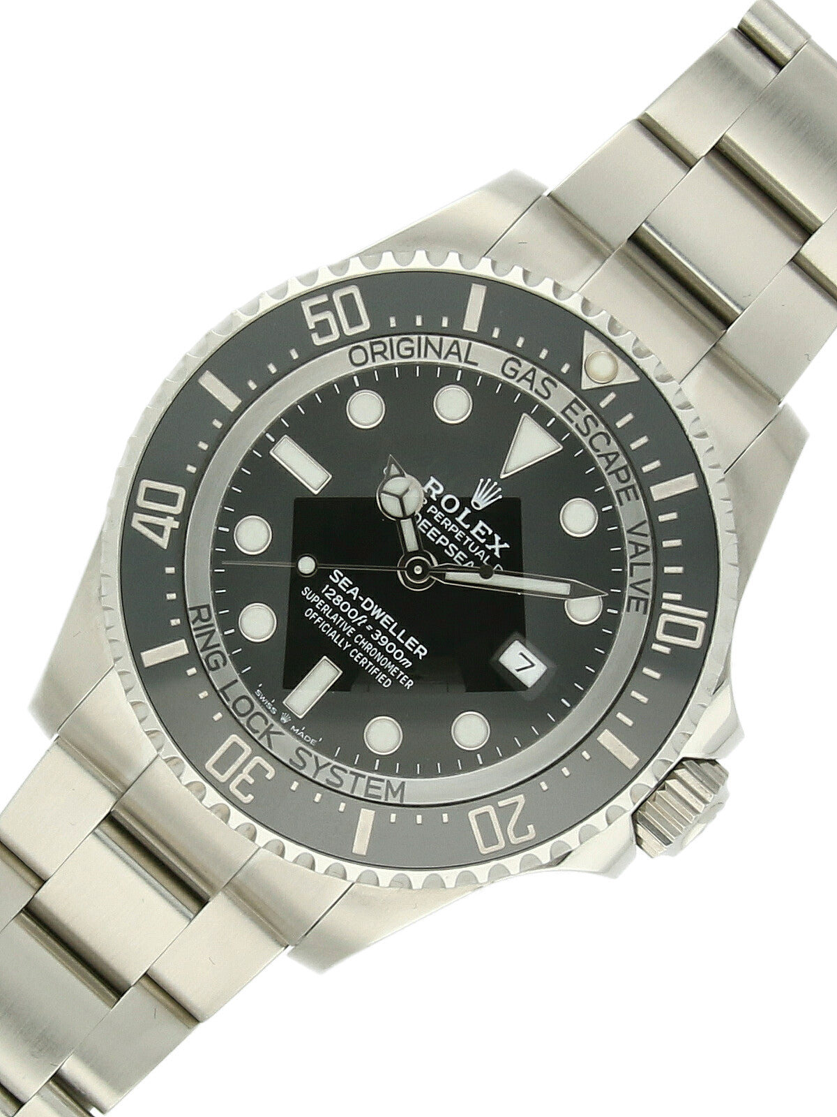 Pre Owned Rolex Sea-Dweller Deepsea Steel Automatic 44mm Watch on Oyster Bracelet