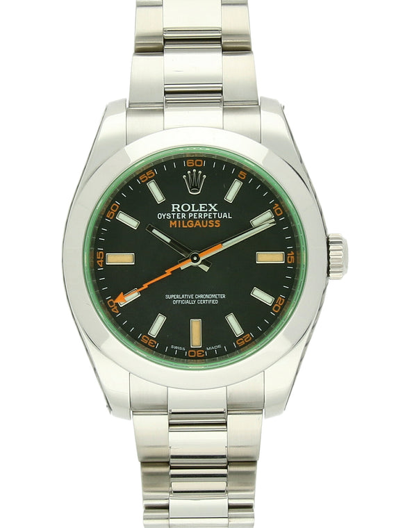 Pre Owned Rolex Milgauss Watch 116400GV