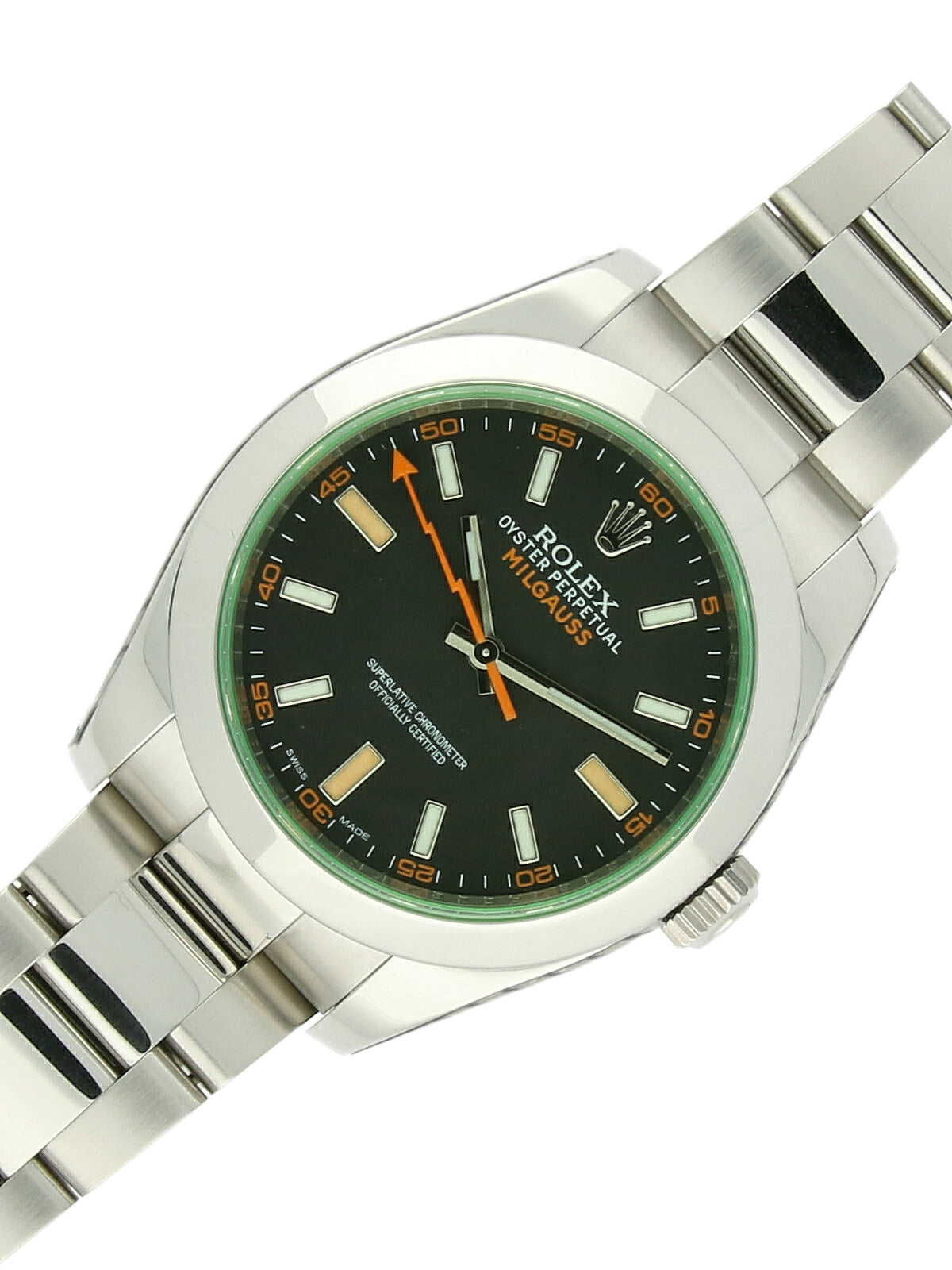 Pre Owned Rolex Milgauss Watch 116400GV