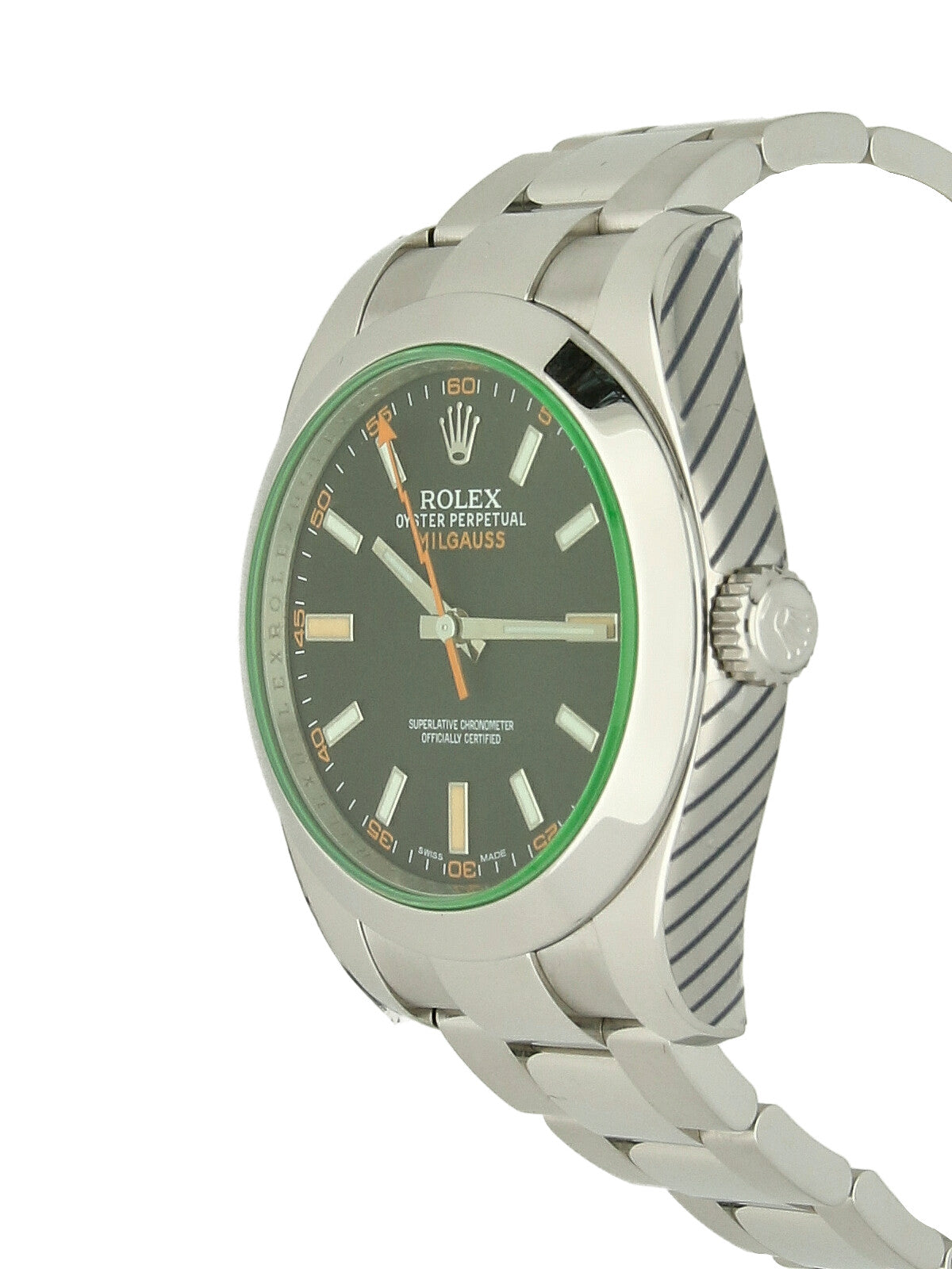 Pre Owned Rolex Milgauss Watch 116400GV