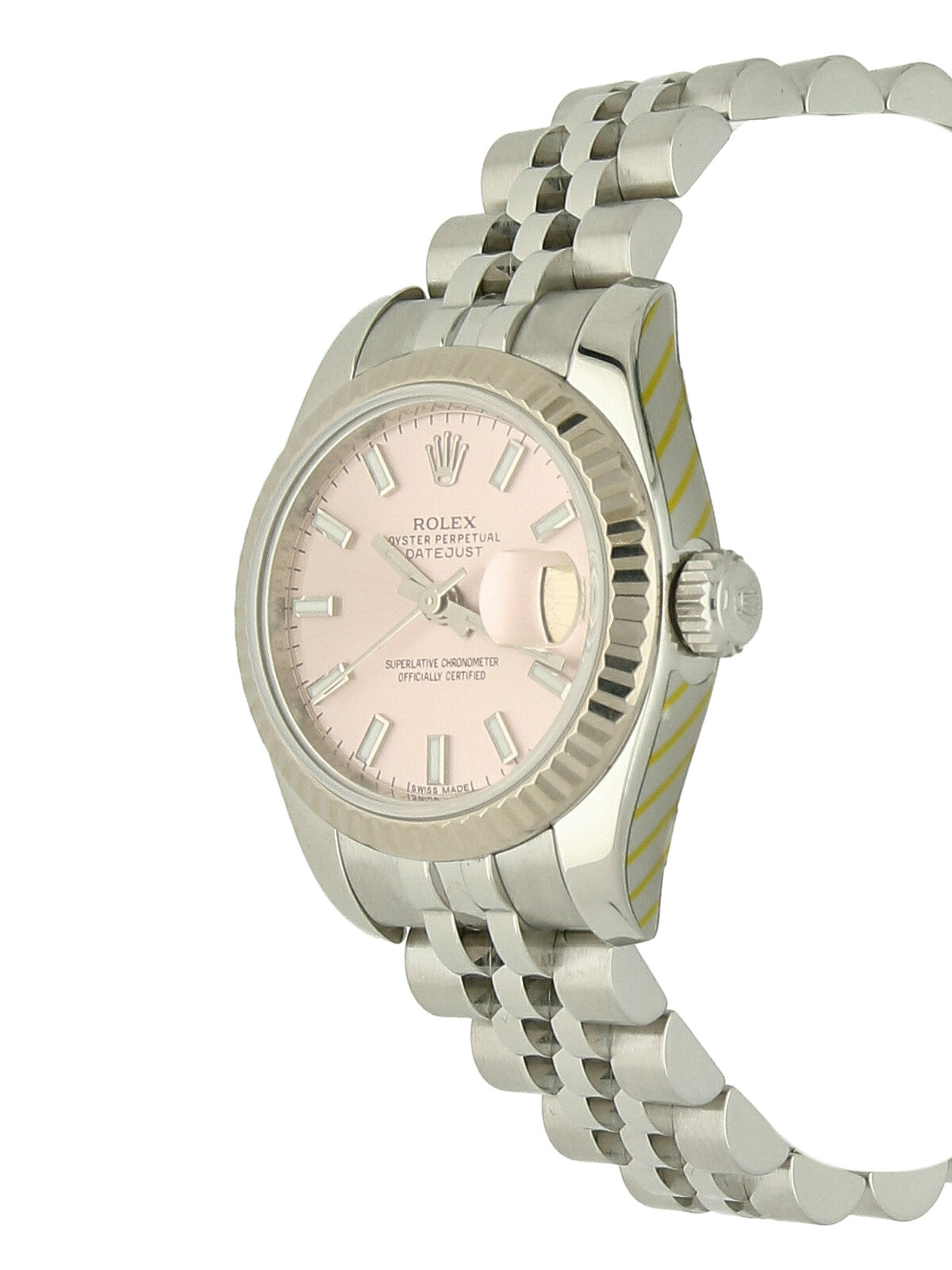 Pre Owned Rolex Datejust Steel & 18ct White Gold Automatic 26mm Watch on Jubilee Bracelet