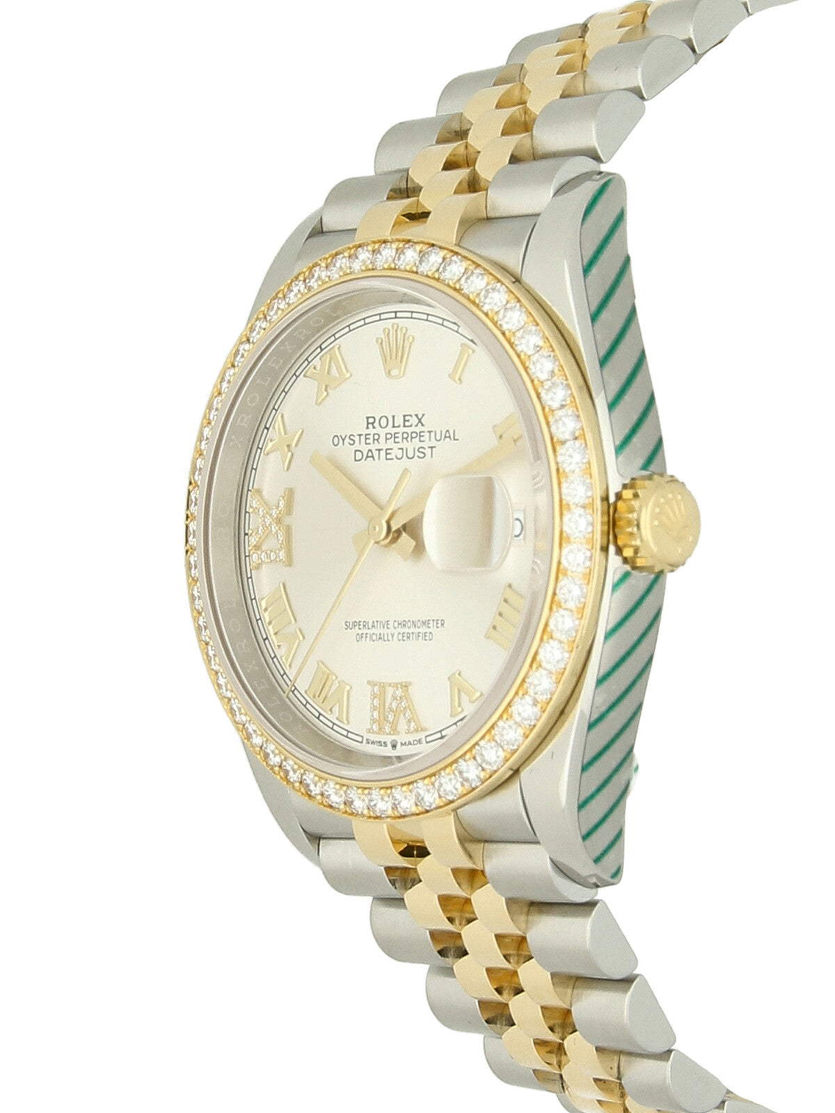 Previously Owned Rolex Datejust Steel & 18ct Yellow Gold Automatic 36mm Watch on Jubilee Bracelet