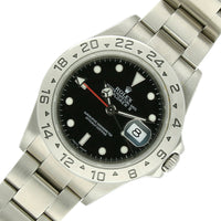 Previously Owned Rolex Explorer II Steel Automatic Watch on Oyster Bracelet