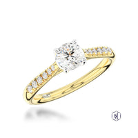 Skye Classic Round 0.50ct Diamond Solitaire Ring in 18ct Yellow Gold & Platinum