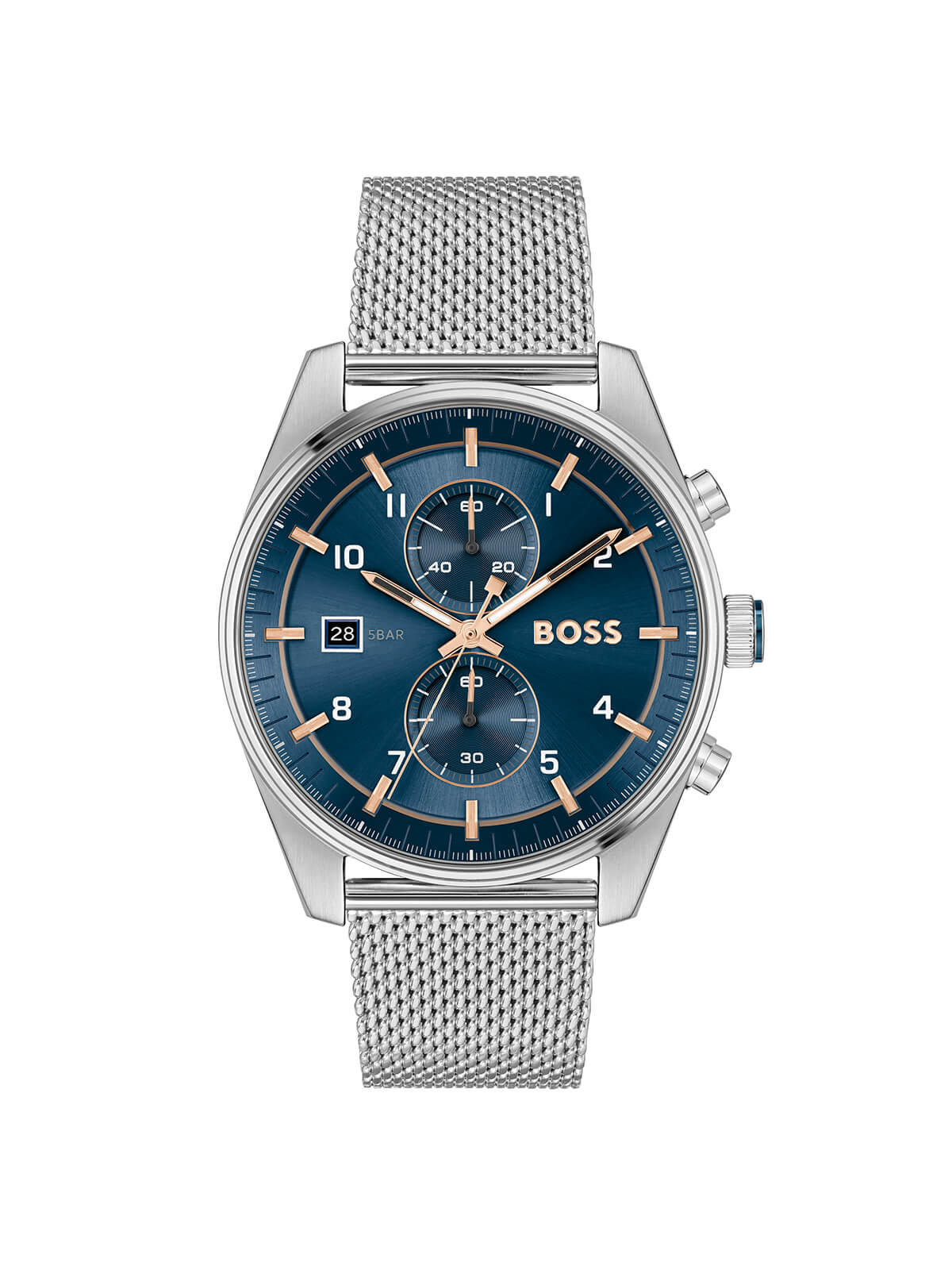 BOSS Skytraveller Mens Chronograph Watch 44mm 1514149