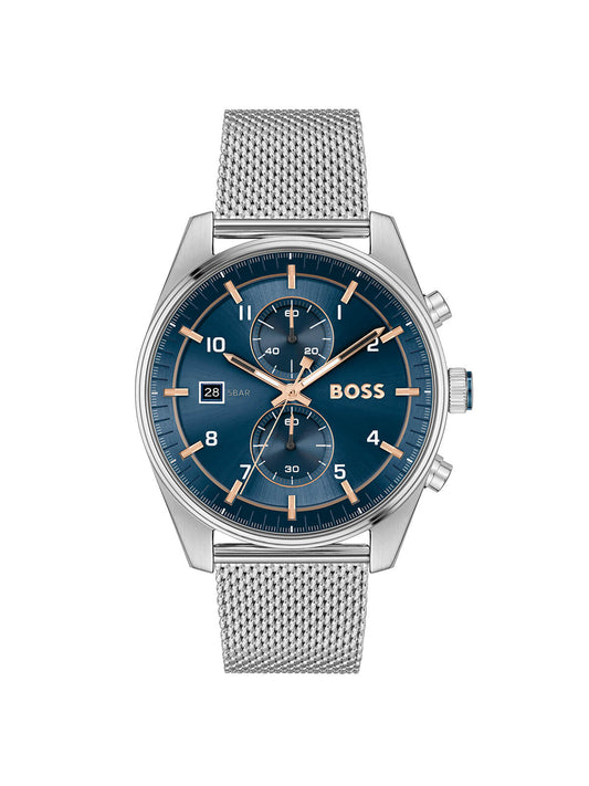 BOSS Skytraveller Mens Chronograph Watch 44mm 1514149