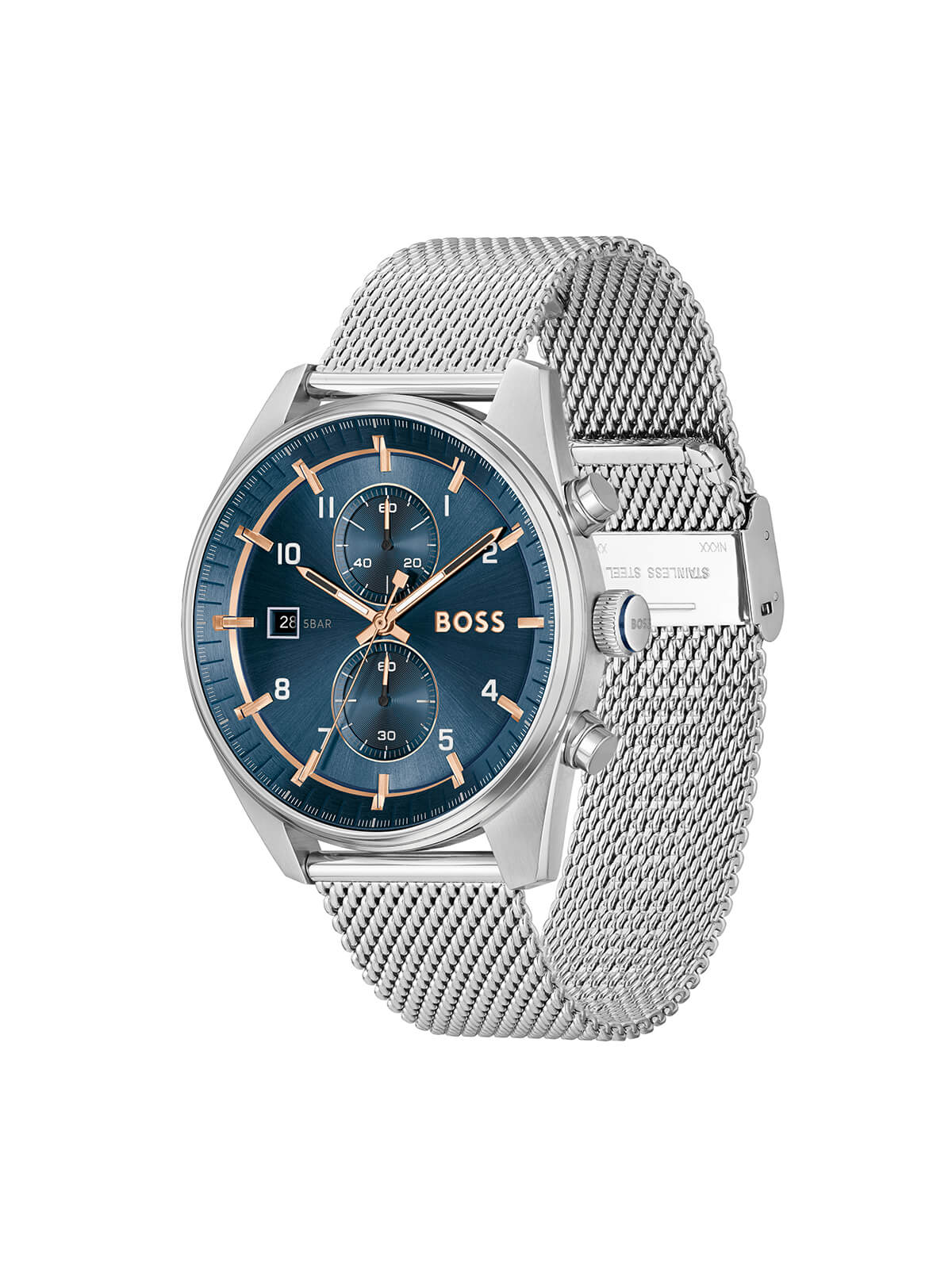 BOSS Skytraveller Mens Chronograph Watch 44mm 1514149