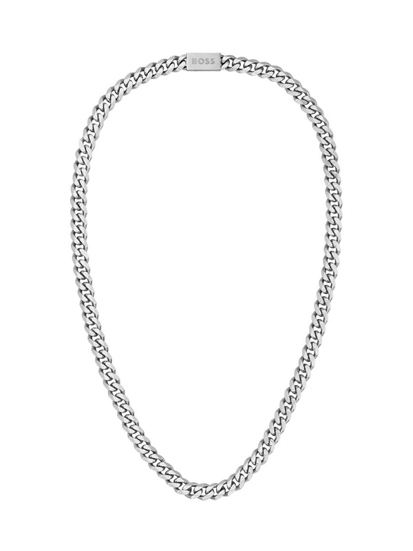 BOSS Chain Link Necklace in Stainless Steel 1580142