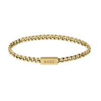 BOSS Chain For Him Bracelet in Gold Plating 1580172M