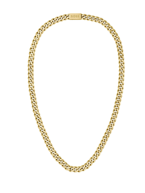 BOSS Chain For Him Necklace in Gold Plating 1580402