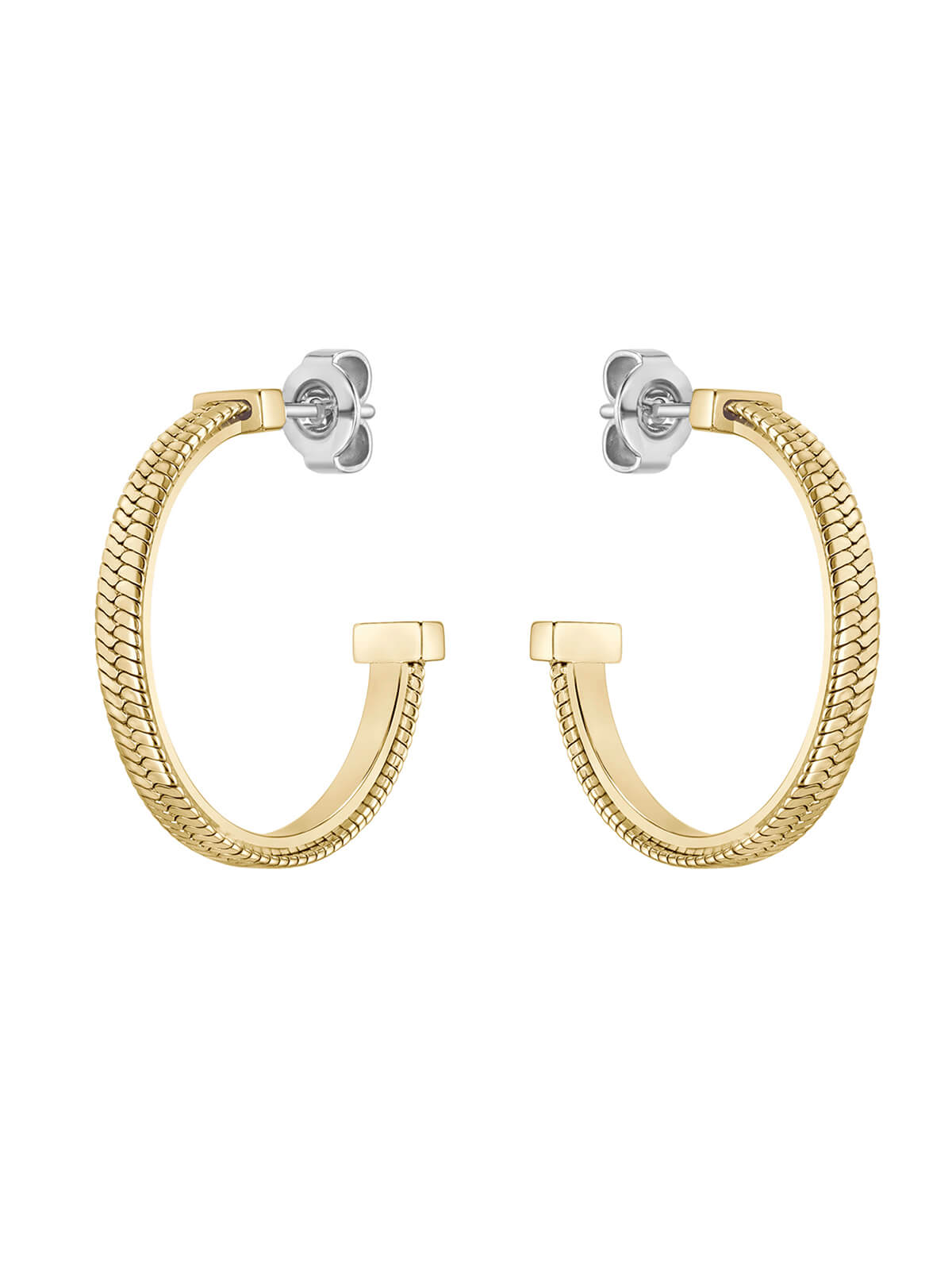 BOSS Zia Hoop Earrings in Gold Plating 1580483