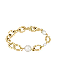 BOSS Leah Bracelet in Gold Plating & Freshwater Pearl 1580507