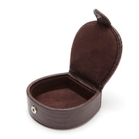 Wolf Blake Brown Leather Cufflink Box 305495