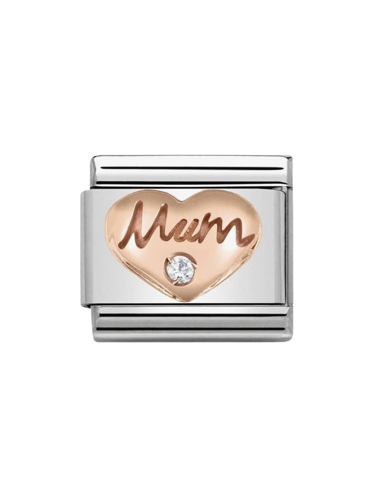 Nomination Classic Mum Heart Charm 430305-10