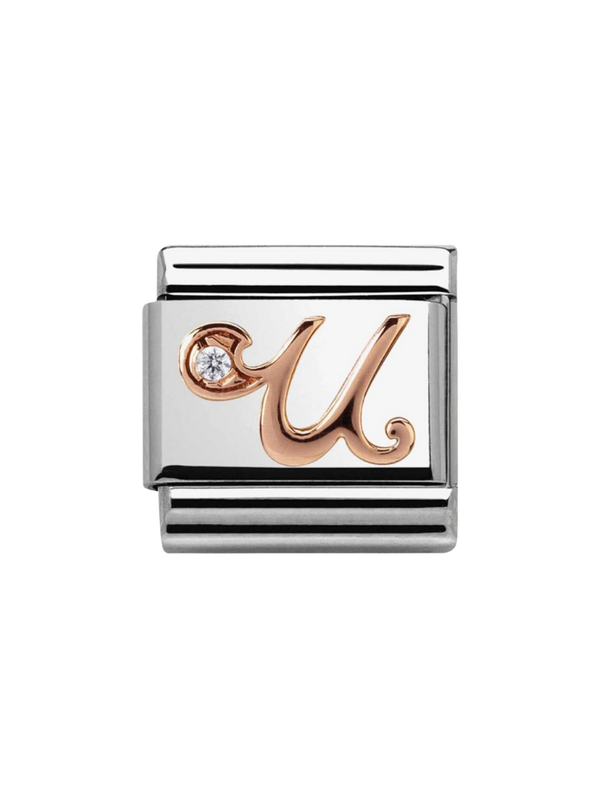 Nomination Classic Letter U Charm 430310-21