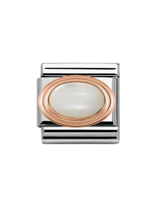 Nomination Classic White Mother of Pearl Charm 430501-12