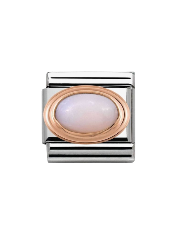 Nomination Classic Pink Opal Charm 430501-22