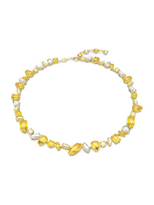 Swarovski Gema Yellow Crystal Necklace 5652800